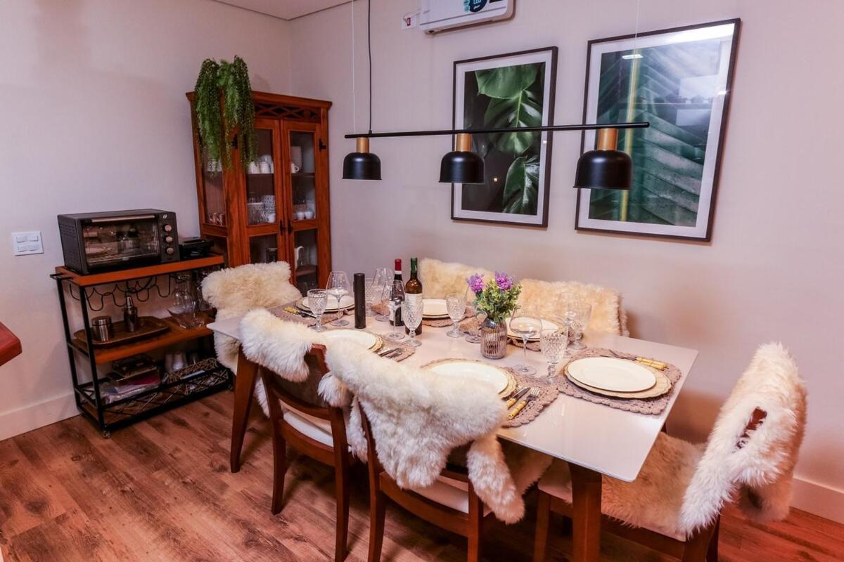 Quatre Saison 412 - Flat Nas Montanhas Perfeito Para Relaxar Campos do Jordão 外观 照片