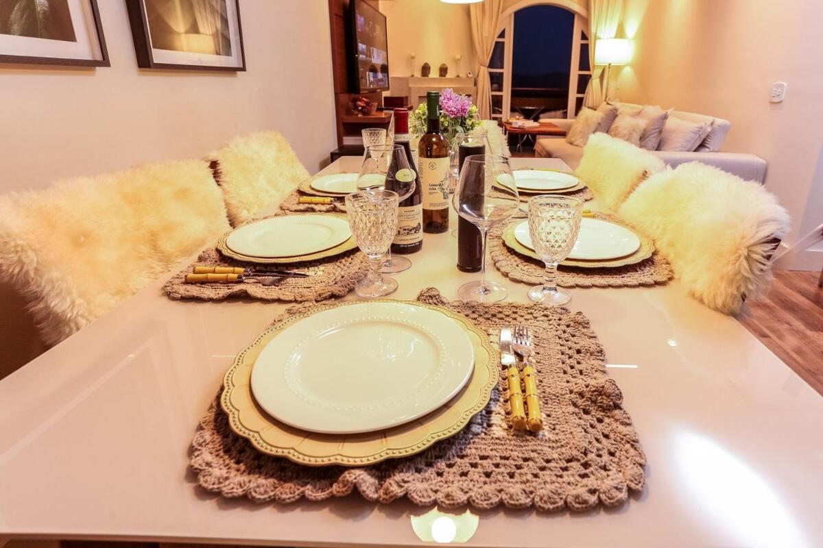 Quatre Saison 412 - Flat Nas Montanhas Perfeito Para Relaxar Campos do Jordão 外观 照片