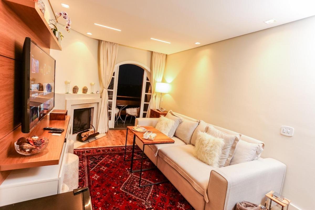 Quatre Saison 412 - Flat Nas Montanhas Perfeito Para Relaxar Campos do Jordão 外观 照片